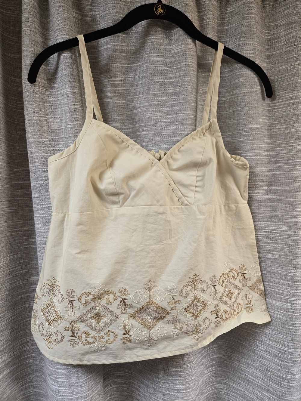 Vintage Y2K Roxy Quiksilver Boho Embroidered Top
